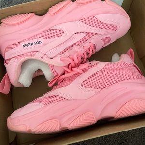 Pink Steve Madden Sneakers